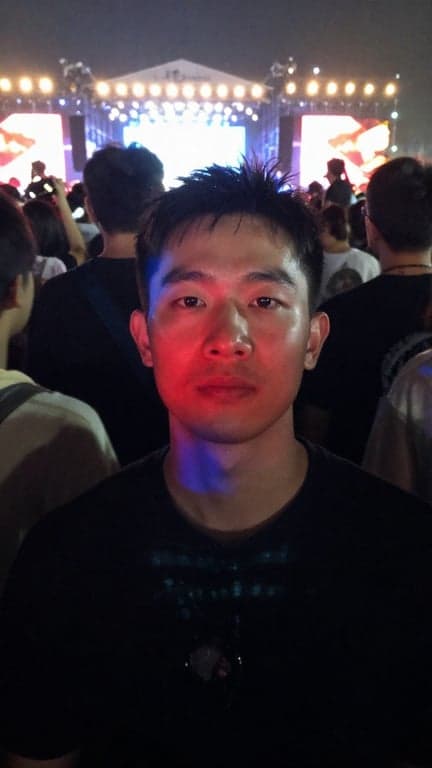 Isolate the man and convert hi...