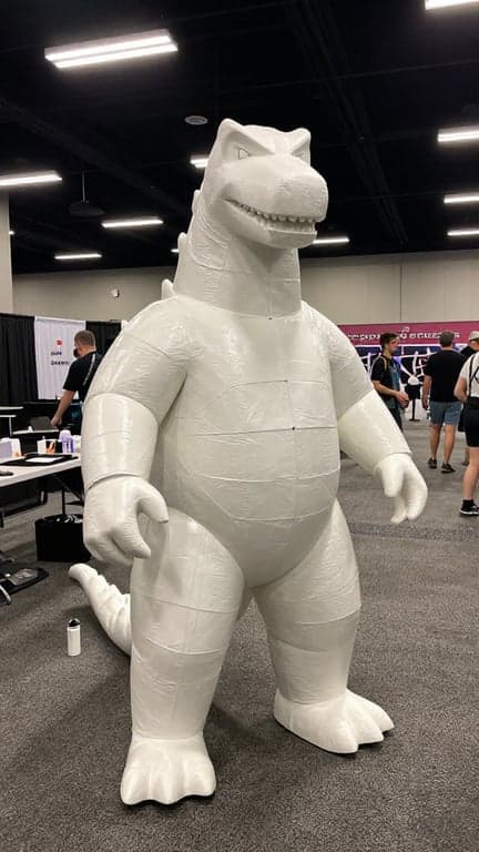 Apply a full cinematic monster...